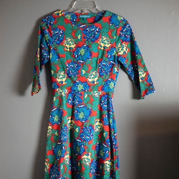 Modcloth Dresses & Skirts - Modcloth Eucalyptus Floral Dress